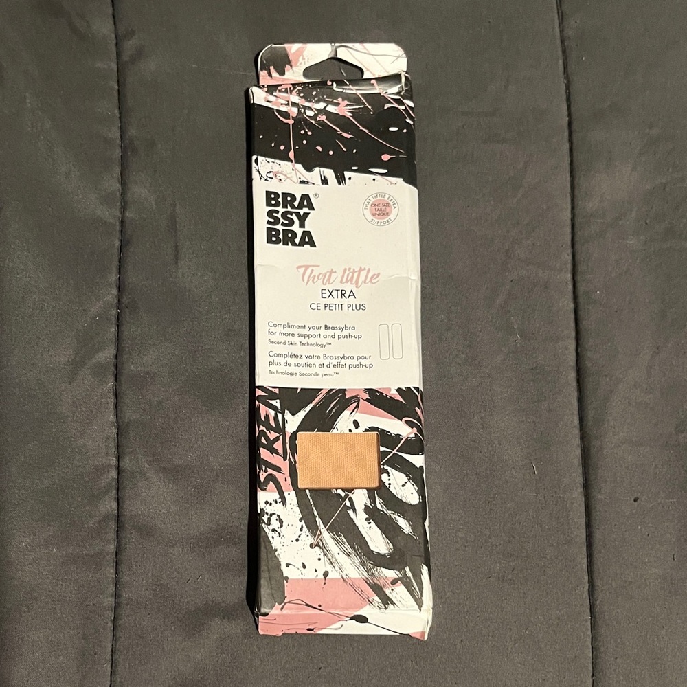 NIB Brassybra Extra Breast Tape 3 count pack